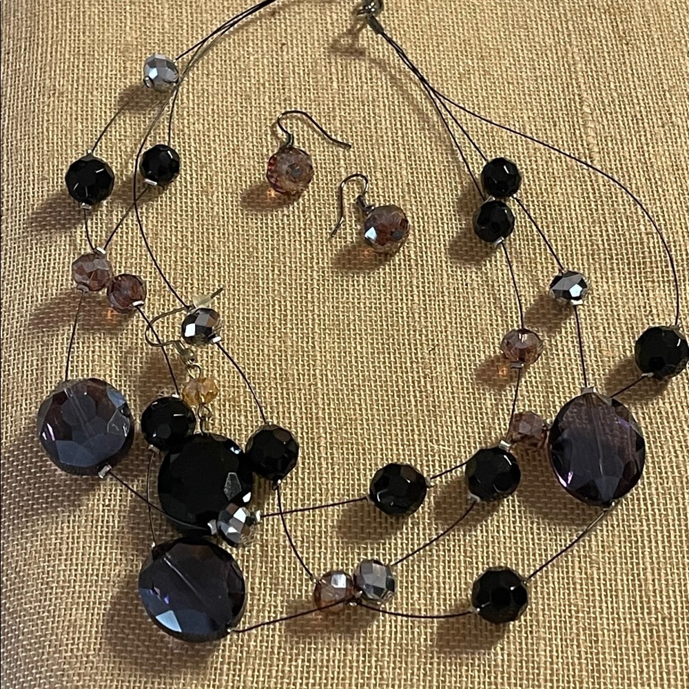 Necklace and Earrings